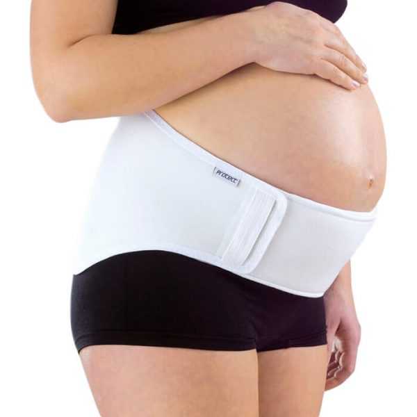бандаж, поддерживающий живот у беременной