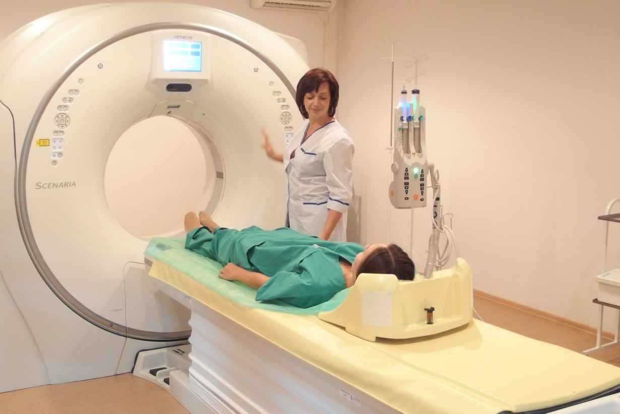 беременная томограф