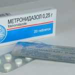 Метронидазол в таблетированной форме