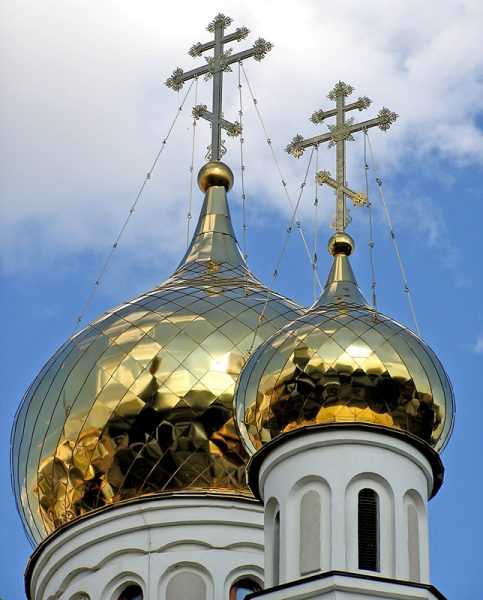 Купола православного храма