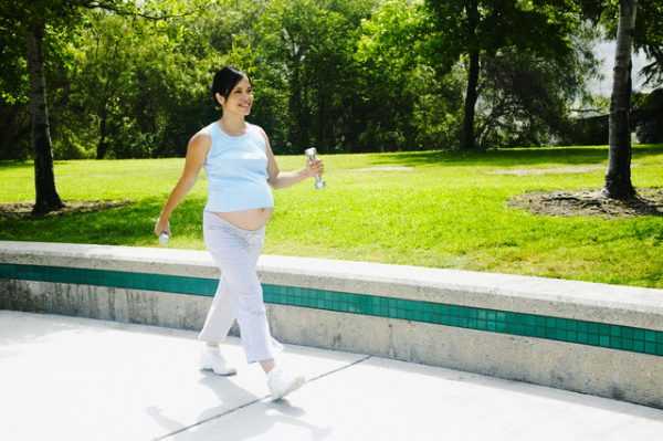 Прогулки при беременности