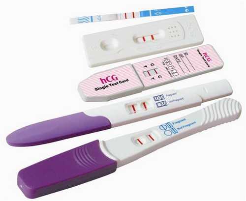 различные виды тестов на беременность